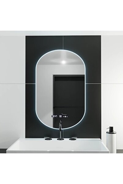 Marcello Oglindă ovală cu LED Lucia, 50x100cm