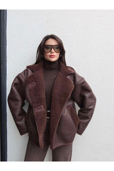 fatih eşarp DÜĞMELİ SÜET ÇEKET