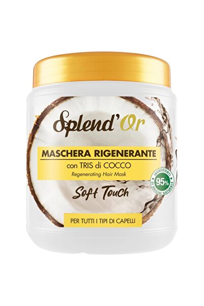 SPLENDOR Set 2 x Masca de Par Splend'Or, Cocos, Regeneranta, 1 l