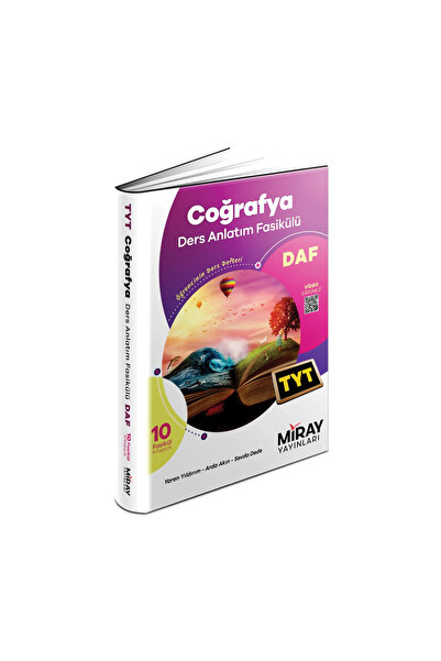 Miray Yayınları Tyt Coğrafya Daf Ders Anlatım Fasikülleri 2026 Maarif