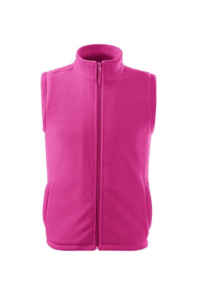 Malfini Unisex fleece vest - 518 fuchsia red