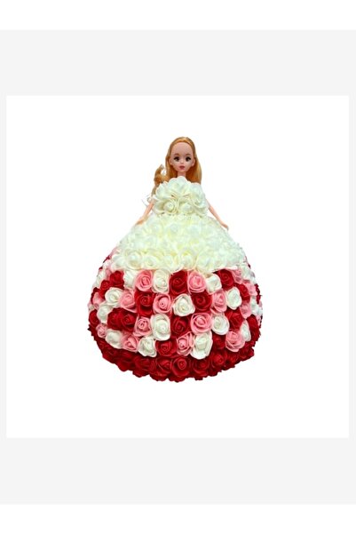 naniland.ro Decorative Doll Made of Artificial Roses – Elegant Gift