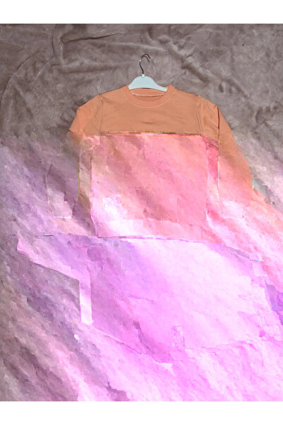 BLACK MODBLACK 4-10 Years Old Girl's Pink Embroidered Green Dress with Detail...