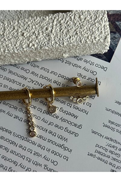 Rossetto Atelier Imported 3-Piece Ace Earring Set