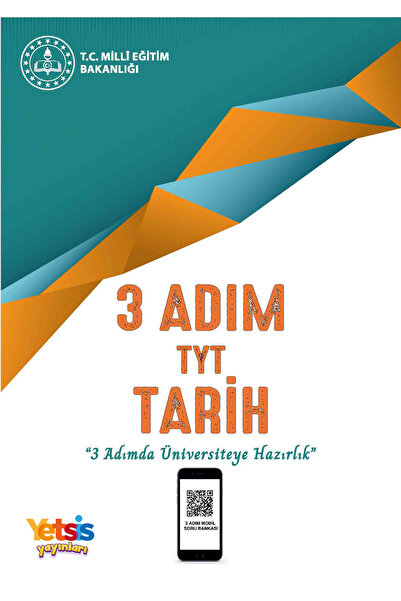 Yetsis Yayınları 2026 TYT Hazırlık Tarih 3 Adım Soru Bankası – MEB Tarzı Soru...