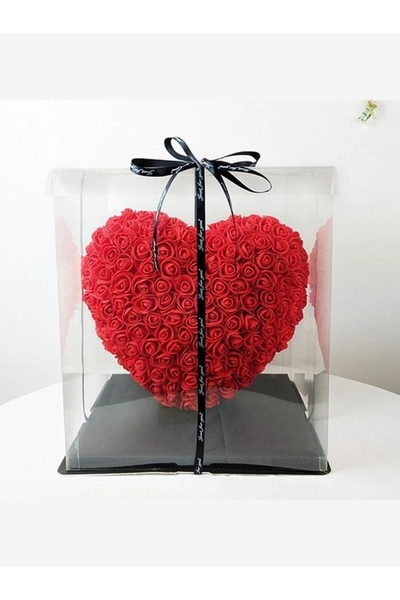 naniland.ro Decorative Heart of Artificial Roses – Romantic Gift 35cm