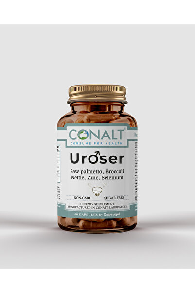 CONALT ®   Uroser – 60 Capsules Containing Saw Palmetto, Broccoli and Selenium