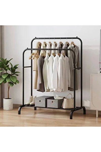 TrendyLux Double clothes organizer 143×96 cm – large storage shelf for closet...
