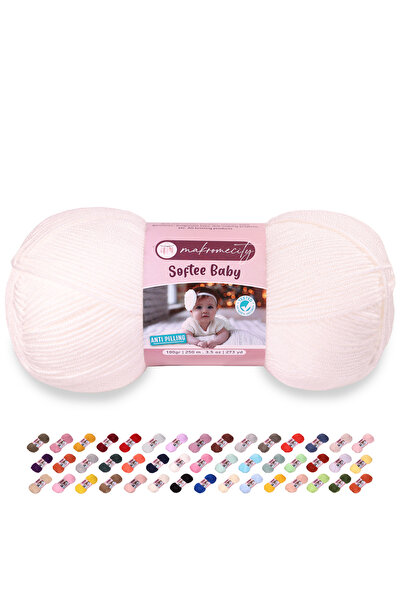 Makromecity Premium Softee pređa za ručno pletenje za bebe, pređa za kardigan...