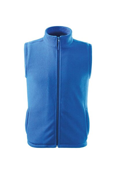 Malfini Unisex fleece vest - 518 azure blue