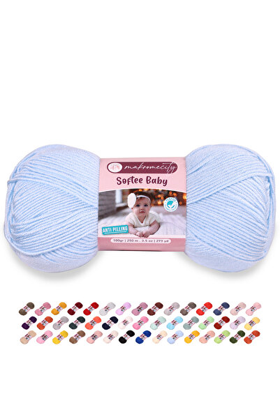 Makromecity Premium Softee pređa za ručno pletenje za bebe, pređa za kardigan...