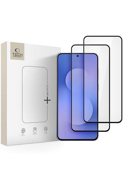 Tech-Protect Pachet de 2 carcase din sticlă securizată pentru Galaxy S25 FE