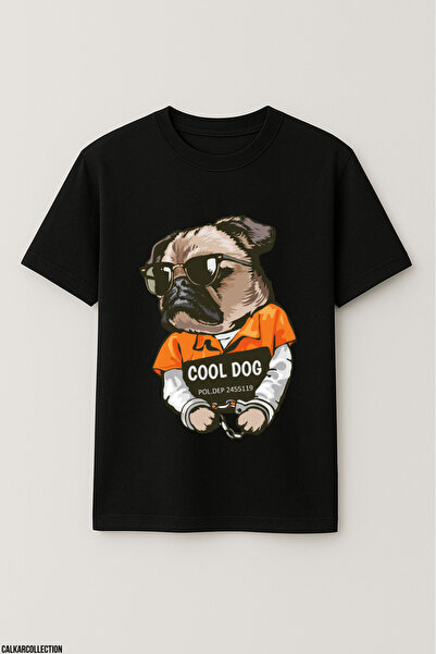 CALKARCOLLECTION Unisex Oversized Paws & Chill T-Shirt