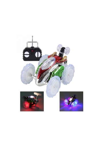 JOYFUL CHİLD Dasher Oyuncak Uzaktan Kumandalı Araba Akrobat Araba Rc 360 Dere...