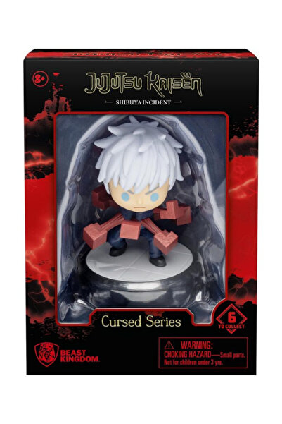 BEAST KINGDOM Jujutsu Kaisen Gojo Satoru Shibuya Incident Kutulu Figür 8–10 cm