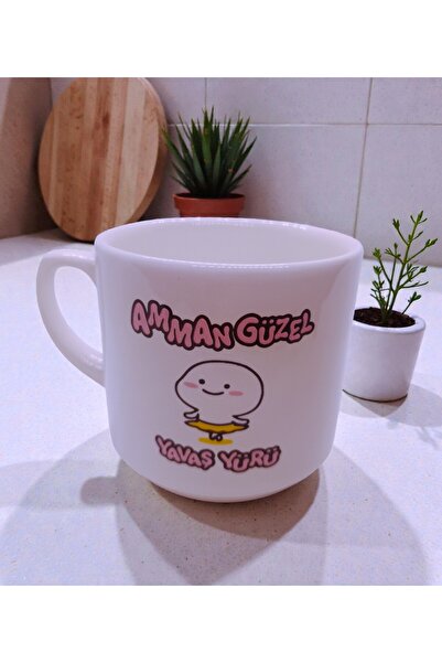 Komik Yazılı Seramik Kupa Bardak - Hediyelik Seramik Kahve Çay Fİncanı Kupa Mug