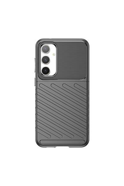 OEM Husă flexibilă Thunder pentru Samsung S23 FE, neagră