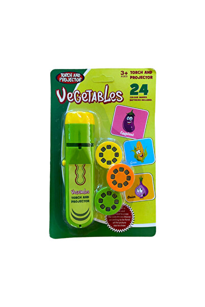 Junior Learning Kid Learning Torch Vegetable and Projector for Kids, Educatio...