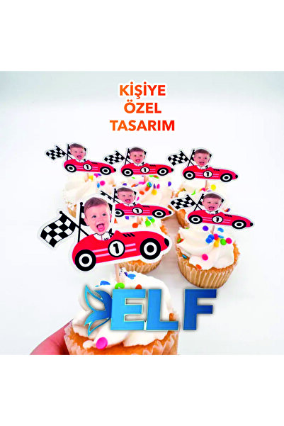 ELF REKLAM Kişiye Özel Arabalı Kürdan Süsü (10adet)