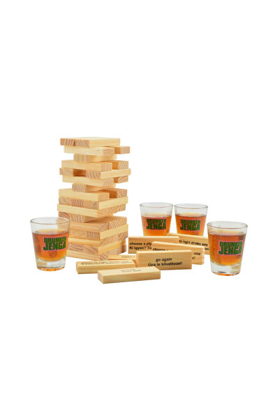 Perfect Home Wooden drinking Jenga – alcoholic game