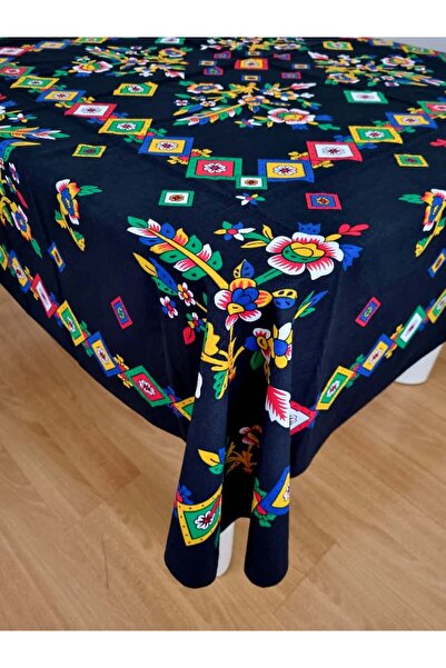 Milenam Traditional Ethnic Slap Pattern Reactive Printing Tablecloth