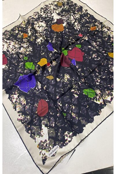 Cacharel Μεταξωτό Φουλάρι Tivil IST 8337313- 912 Μαύρο με Μικτό Σχέδιο