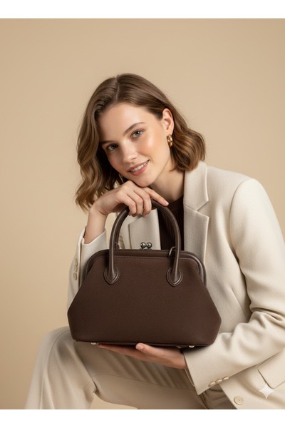 LastStep "Fular Aksesuarlı Süet Gece ve Gündüz Çantası"