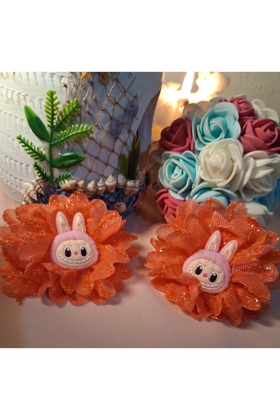 TwinRoots Labubu Orange Buckle with Pen