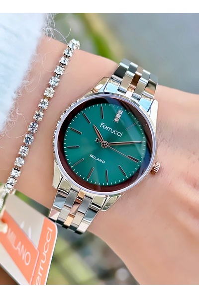 Ferrucci Women's Wristwatch New Model Steel Band Waterproof 2 Years Warranty ...