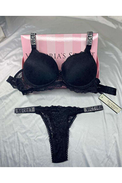 Kelebeklingerie Set de sutien push-up cu dantelă (LIVRARE FĂRĂ CUTIE)