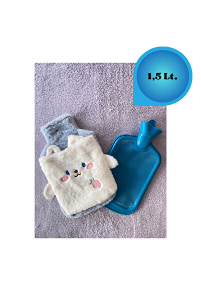 Löwin Peluş Kılıflı Sıcak Su Torbası | Kedi Figürlü | Yumuşacık | El Geçmeli ...