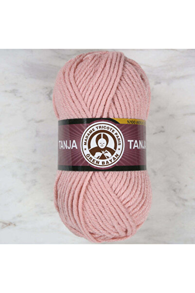 Ören Bayan Tanja Pudra Pembe El Örgü İpi 3 Adet Renk - 001