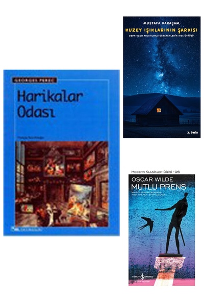 TÜRKİYE İŞ BANKASI KÜLTÜR YAYINLARI Harikalar Odası - Georges Perec + Kuzey I...
