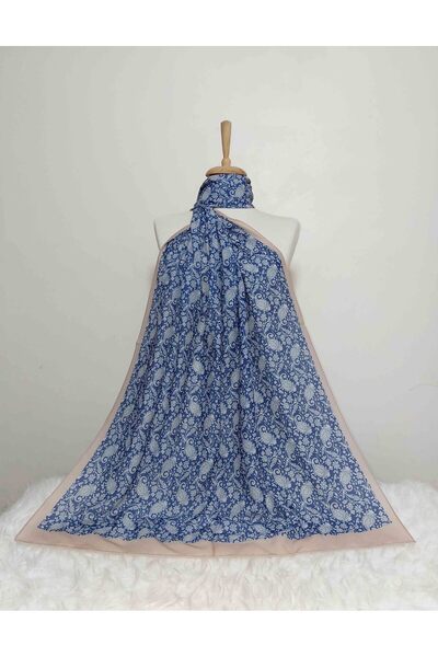 REMOMODA Patterned Cashmere Model, Italian Koton Flexible Soft Shawl High Qua...