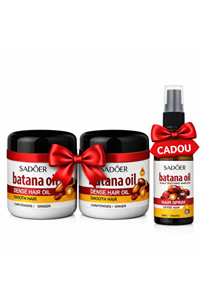 SADOER Pachet Super Ofertă Batana Oil – 2× Ulei + Spray CADOU