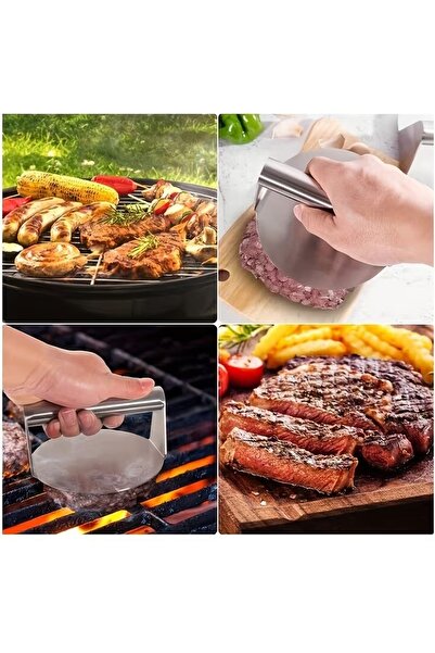 Reflect Your Style Izgara Tava Hamburger Köfte Pişirme ve Şekil Verme Presi