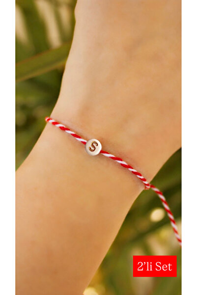 Centello Co Accessories Harf Yazılı Marteniçka Bileklik Aşk Şans Bereket Bile...