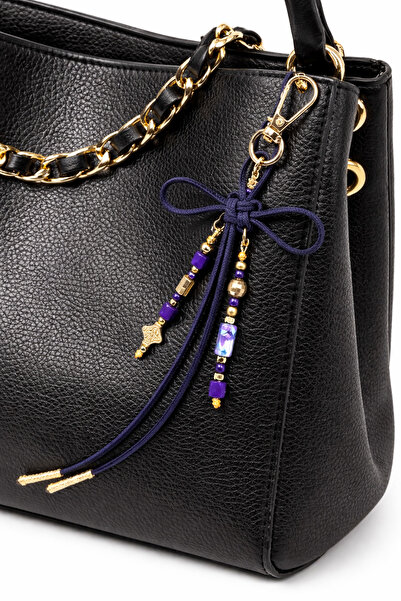 She Sells Handmade Suede String Lucky Charm |   Purple, Black and Khaki Green...