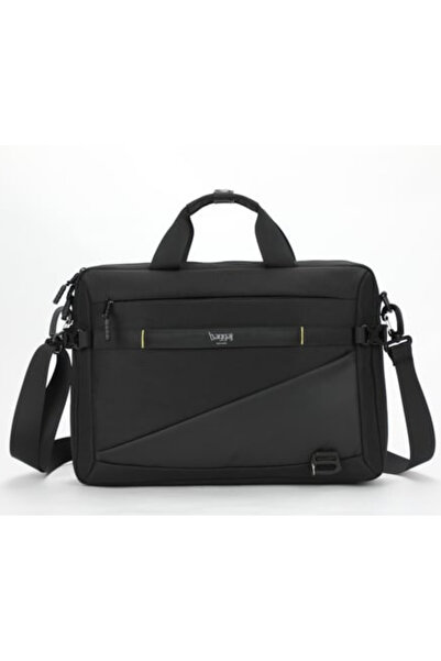 Baggaj Mçs Unisex Imported Fabric Briefcase and Laptop Bag with Shoulder Strap