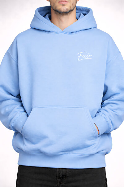 ArtYus Fair Written Print 3 Thread Unisex Hooded Sweatshirt