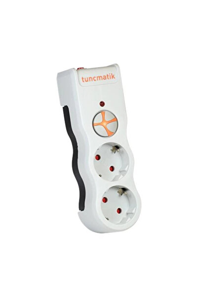 Tunçmatik مقبس حماية الطاقة Tnçmatik Powersurge2، 2 قطعة، 1050 جول، أبيض / TS...