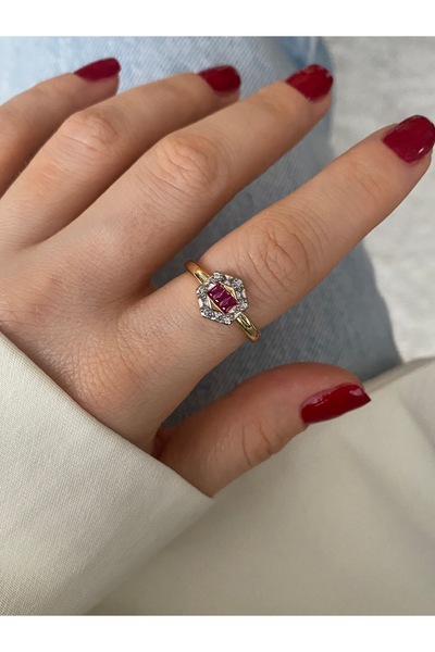 Pinery Jewels Limited Edition - Zircon Stone Bottom Adjustable Women's Ring