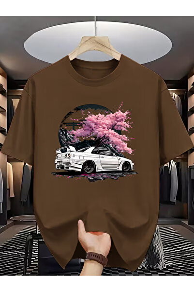 COMANCHERO Tricou oversize unisex cu imprimeu graffiti auto