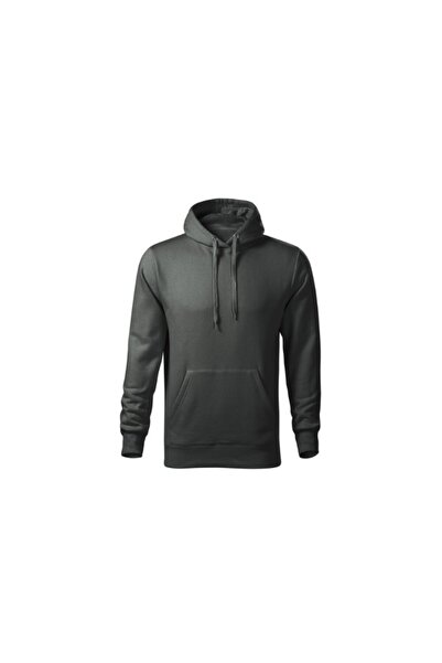 Malfini Men's Cape Free Hoodie - F13 slate gray