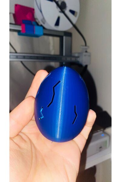 Kahramanmaraş 3D Sevgiliye Özel Kırılabilen Sürpriz Yumurta - İçine Hediye Ek...