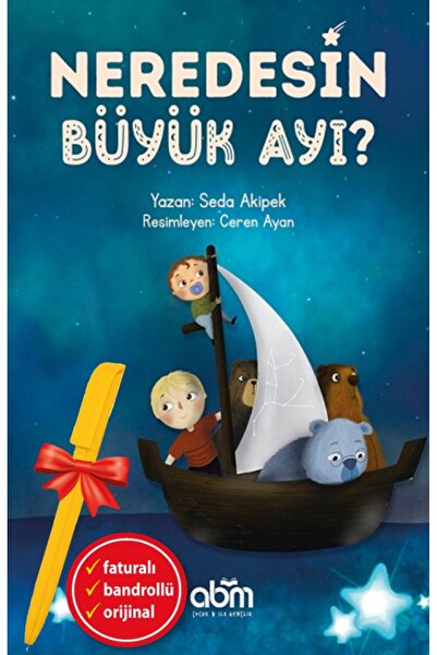 Abm Yayınevi قلم ألفا + أين أنت يا الدب الكبير؟ (سيدا أكيبك) كتاب أدب الأطفال...