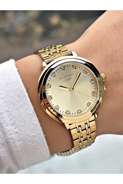 JG. Polo Club Special Design Steel Band Steel Case Gold Color Women Wristwatc...