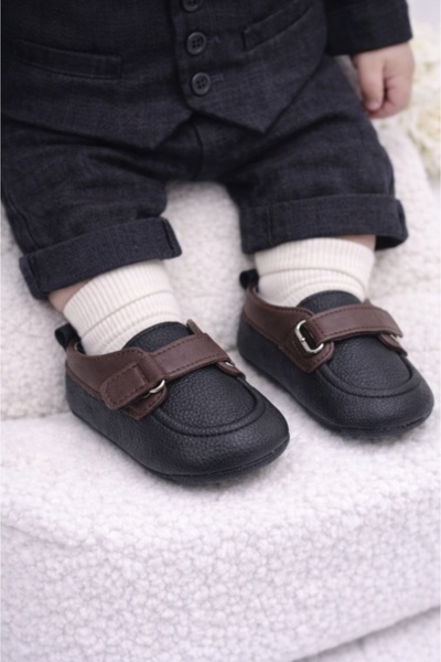 HANNA Pantofiori negri tip mocasini - Beldy