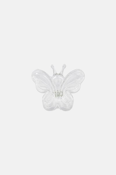 Muy Mucho Butterfly Watering Globes, Transparent