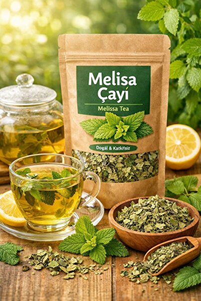 Velit Şemin Şifa Naturel Melisa Çayı (Limon Melisa) Çayı – Lemon Balm Tea (Me...